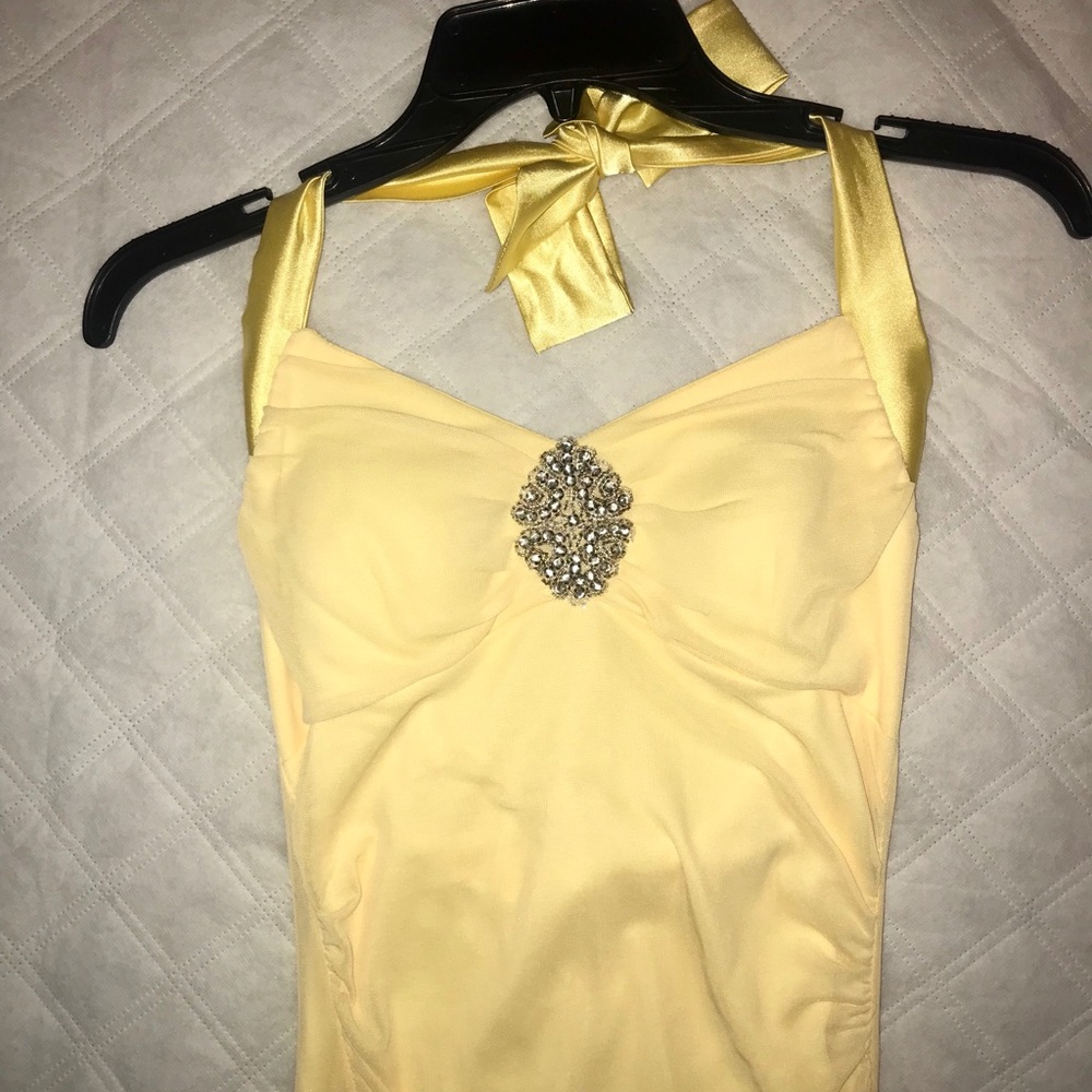 Taboo yellow dress